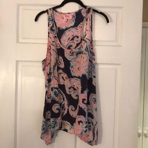 Lilly Pulitzer Navy blue print _ XL